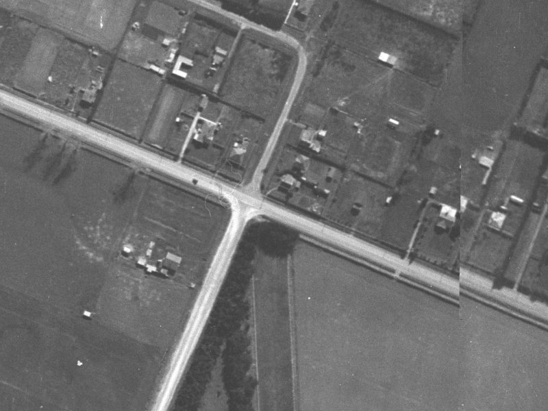 386 Yaldhurst Road from the air, 1940-1944