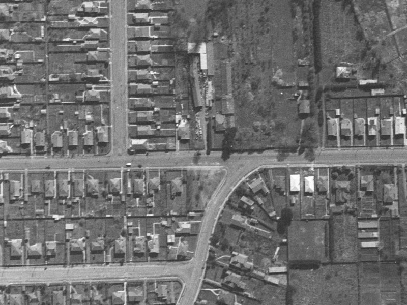 71 Retreat Road from the air, 1940-1944