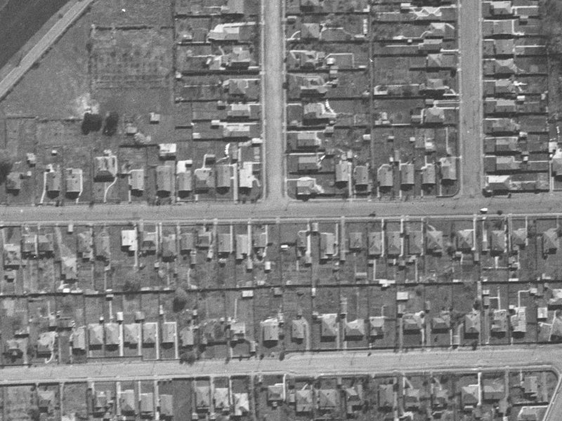 47-55 Retreat Road from the air, 1940-1944