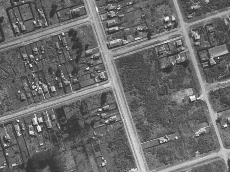 59 Estuary Road from the air, 1940-1944