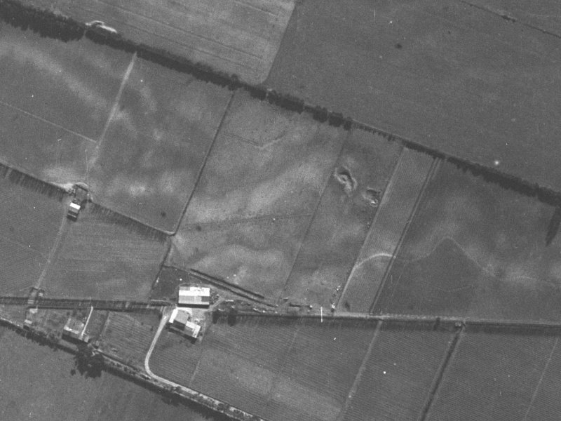 21 Harrowdale Drive from the air, 1940-1944
