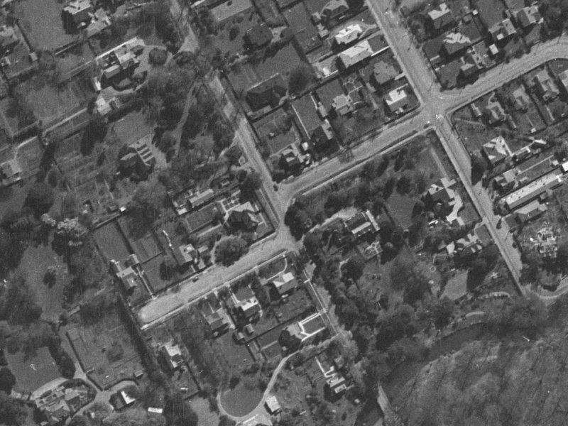 Helmores Lane from the air, 1940-1944