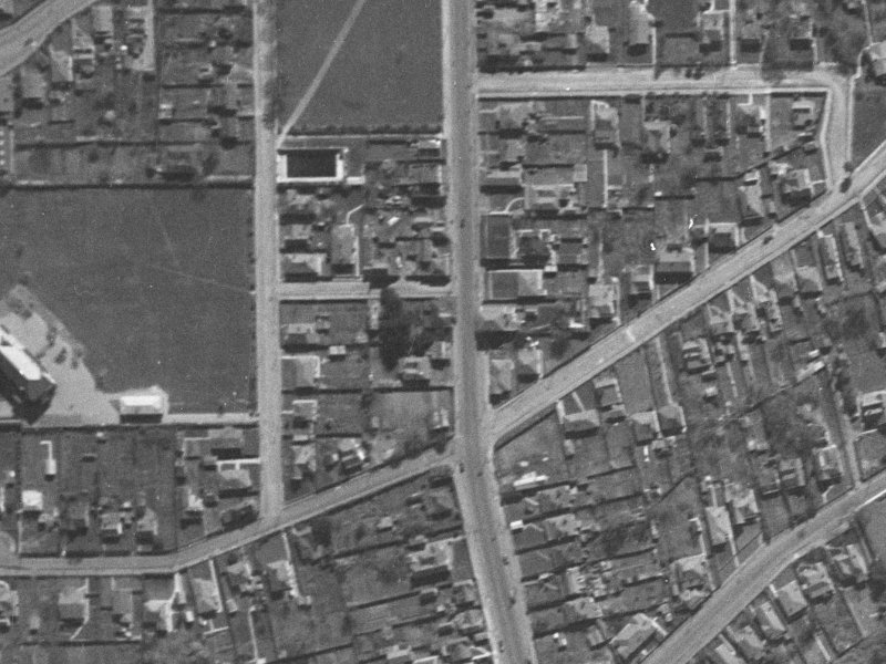 263 Stanmore Road from the air, 1940-1944