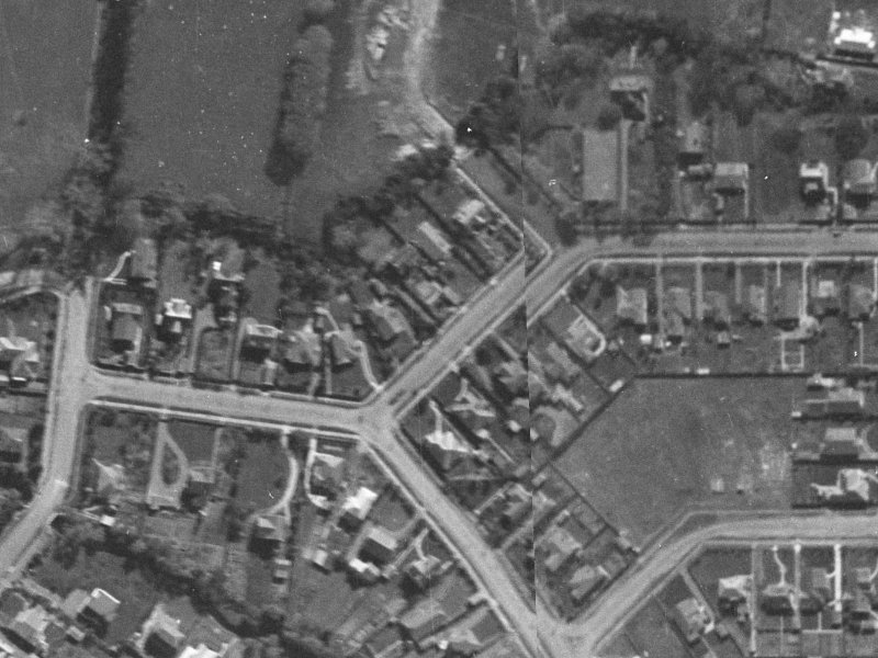 45 Weka Street from the air, 1940-1944