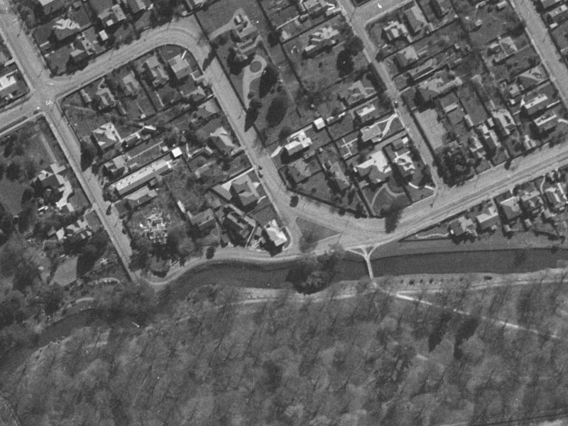 11A Rhodes Street from the air, 1940-1944