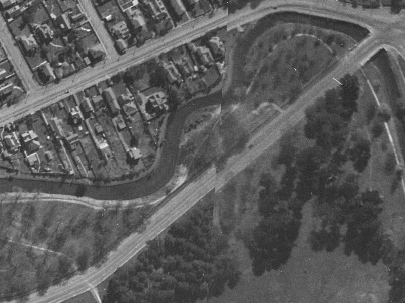 50C Carlton Mill Road from the air, 1940-1944