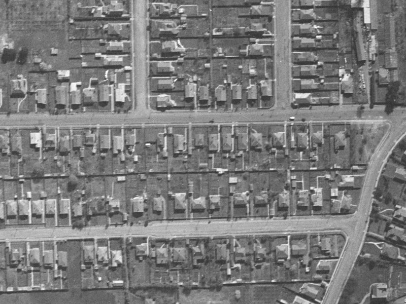 54 Retreat Road from the air, 1940-1944