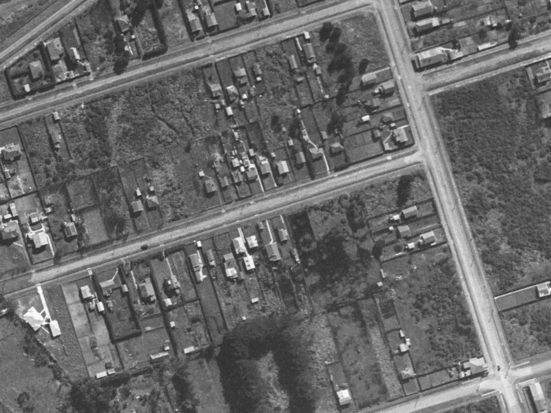 24a Blake Street from the air, 1940-1944