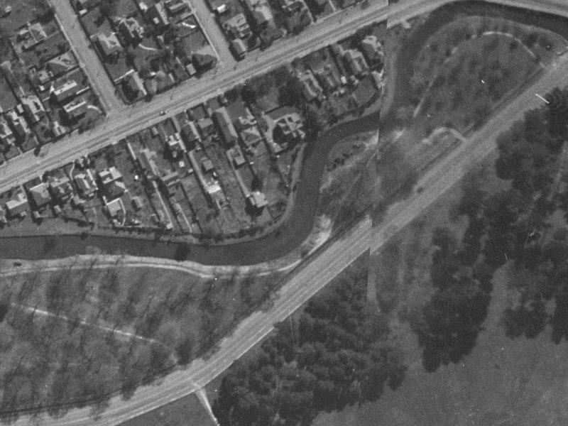 48A Carlton Mill Road from the air, 1940-1944