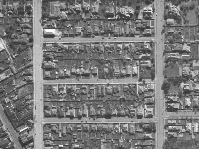 23A Beveridge Street from the air, 1940-1944