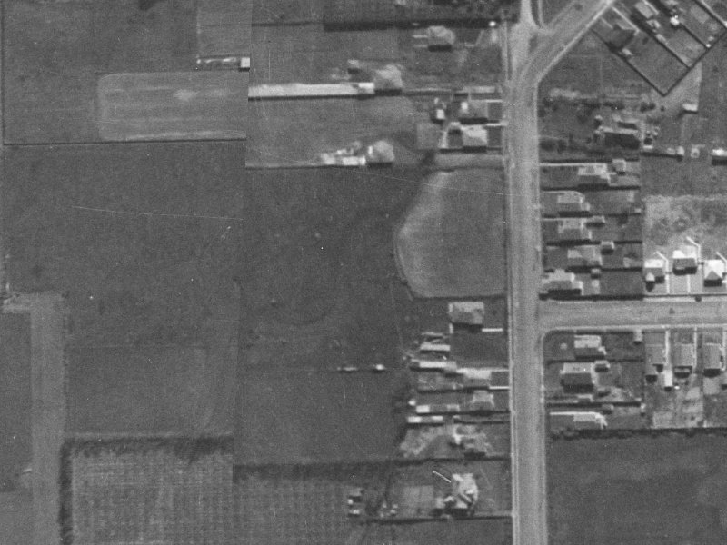 60 Rowcliffe Crescent from the air, 1940-1944