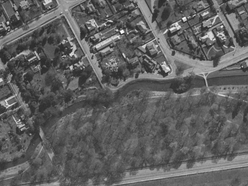 1F Rossall Street from the air, 1940-1944