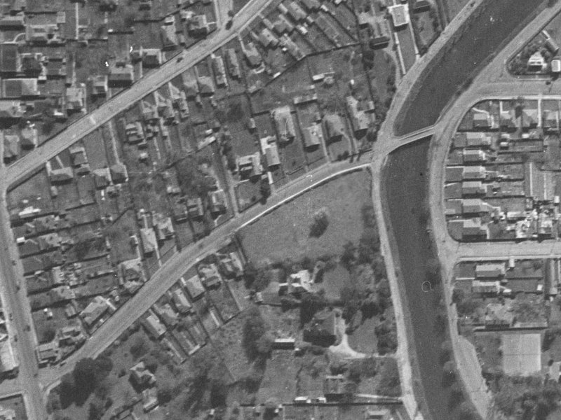 40 Swanns Road from the air, 1940-1944