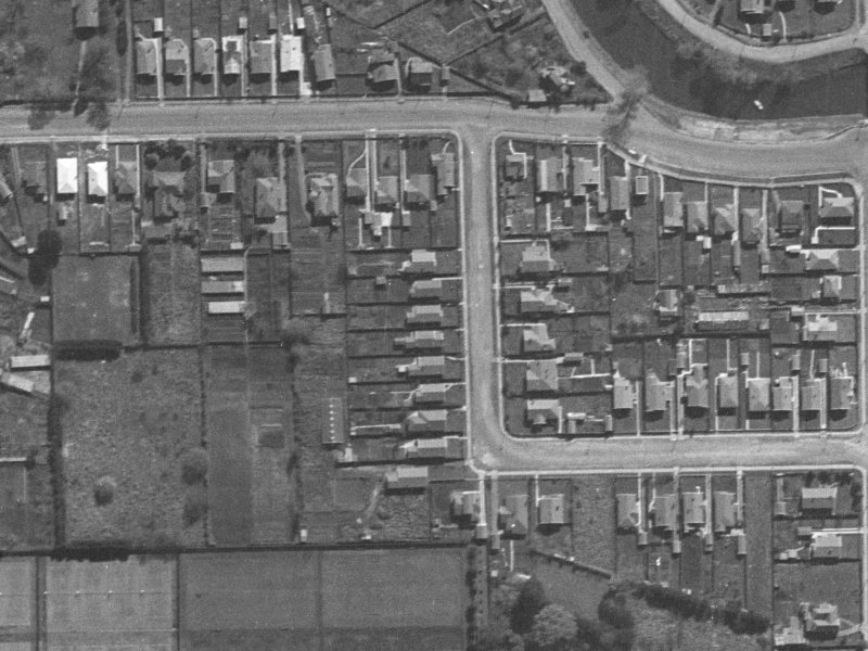53 Lionel Street from the air, 1940-1944