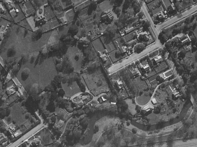 Desmond Street from the air, 1940-1944