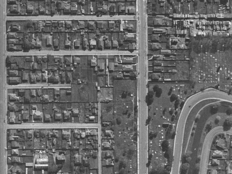 6 Moa Place from the air, 1940-1944