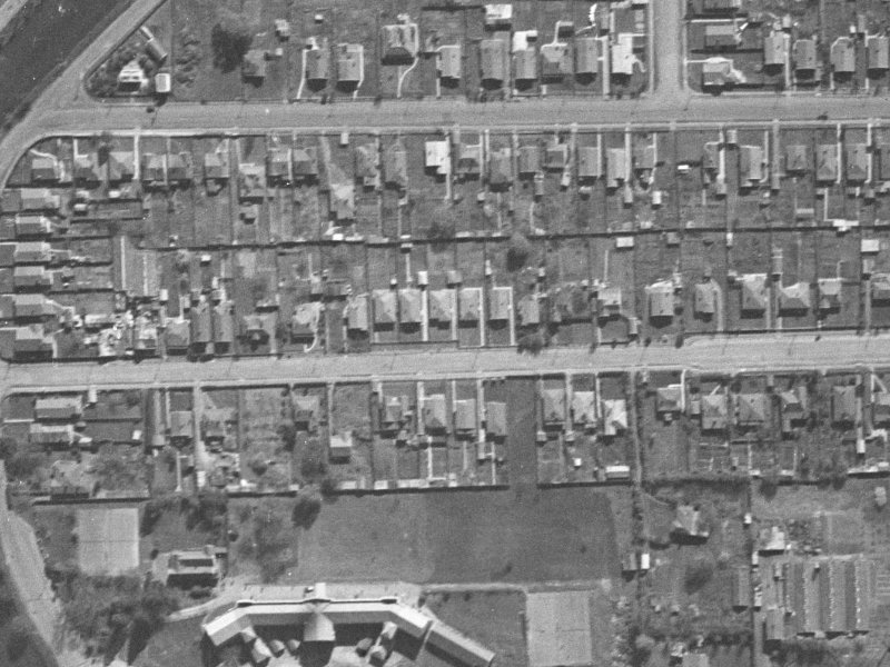 39 Cowlishaw Street from the air, 1940-1944