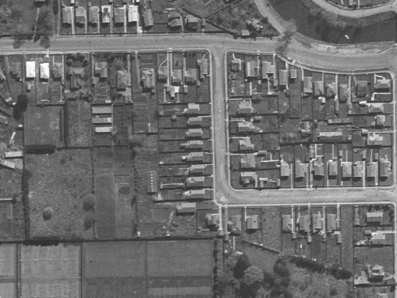 51 Lionel Street from the air, 1940-1944
