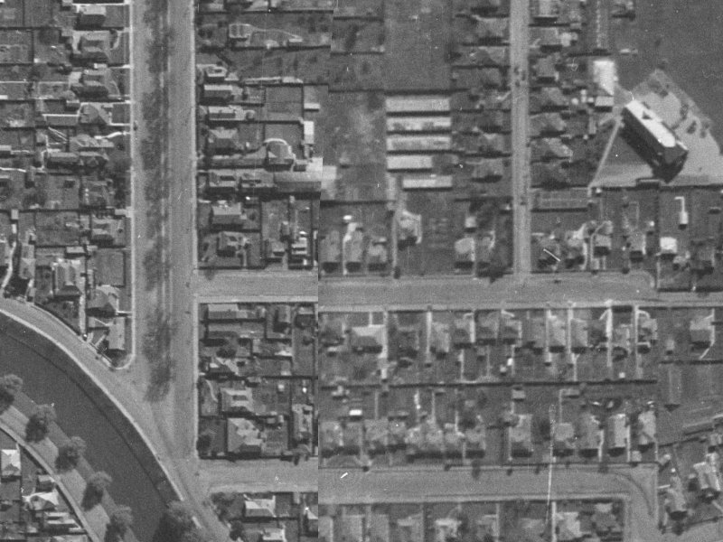 17 Alexandra Street from the air, 1940-1944