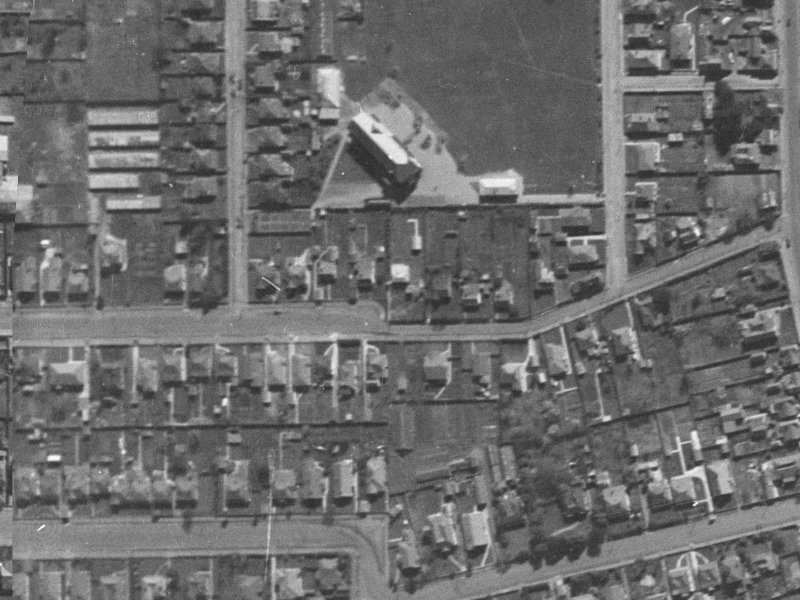 49A Alexandra Street from the air, 1940-1944