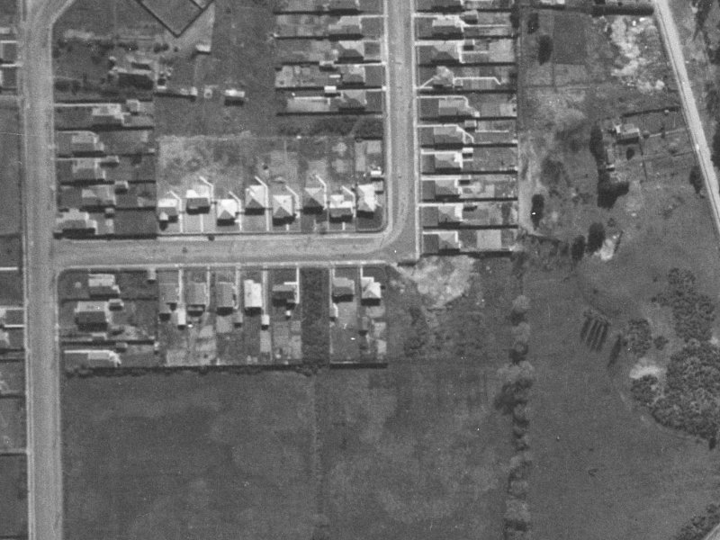 16 Pannell Avenue from the air, 1940-1944