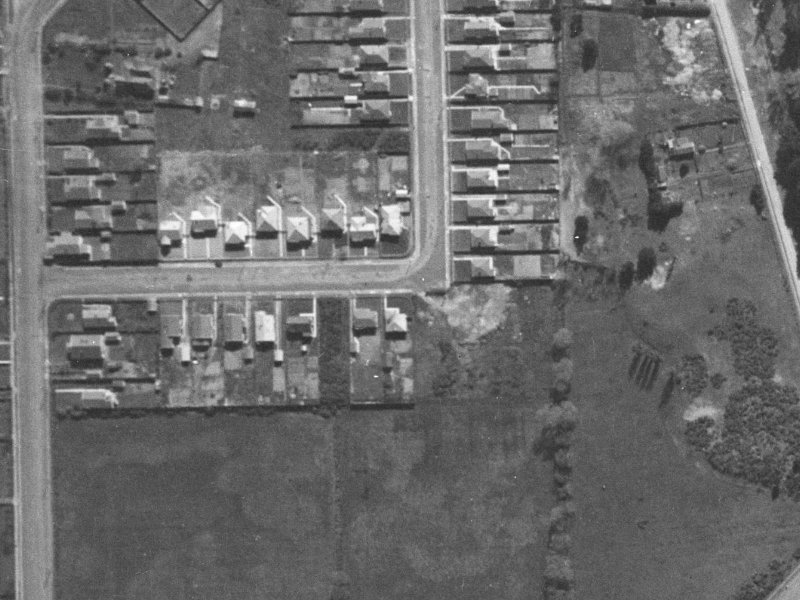 18 Pannell Avenue from the air, 1940-1944