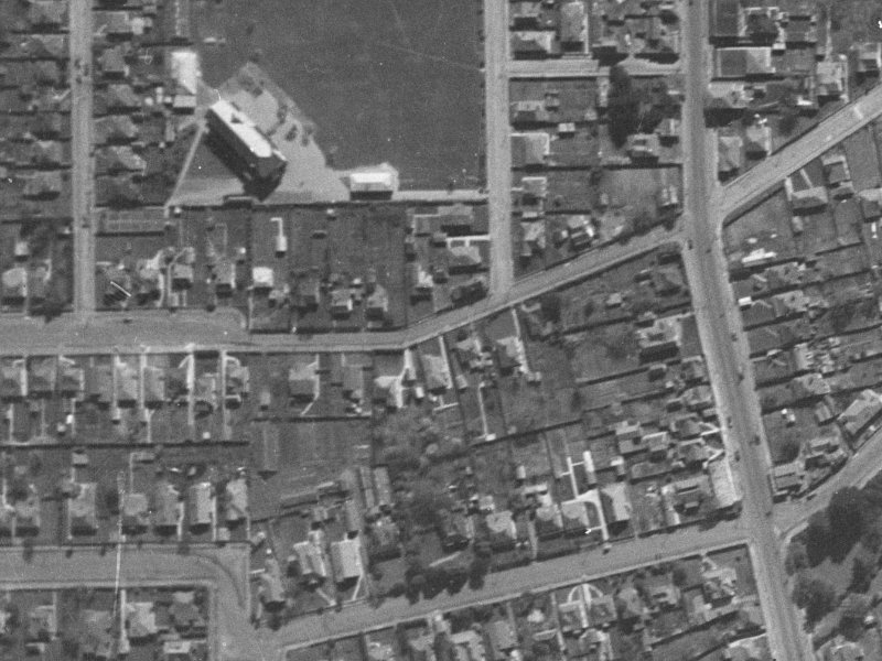 68 Alexandra Street from the air, 1940-1944