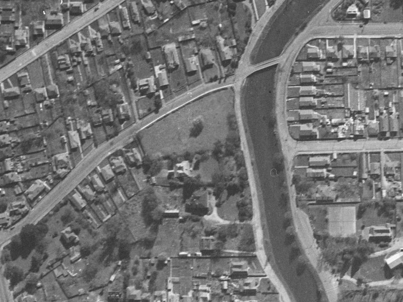 197 River Road from the air, 1940-1944
