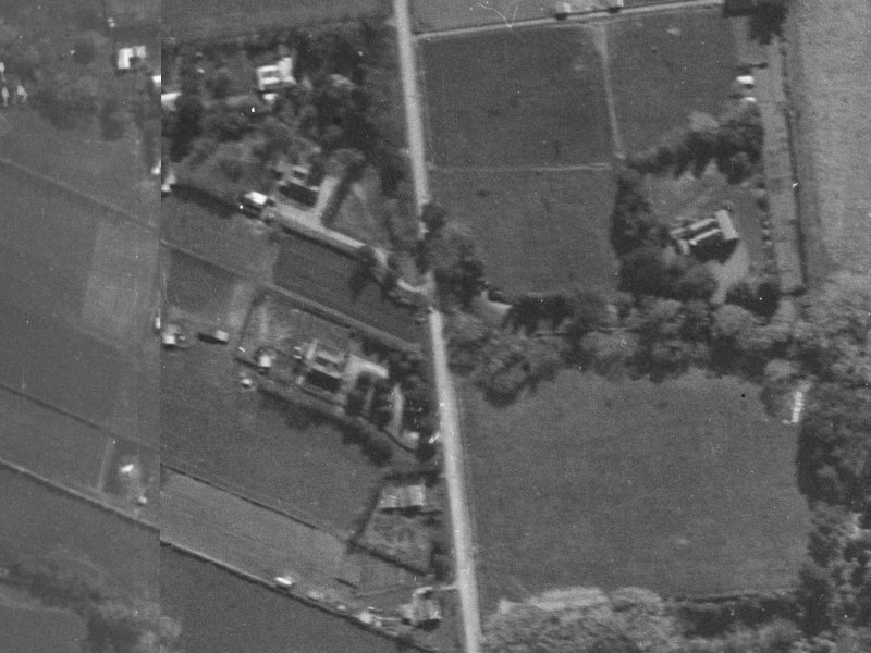 107 Waimairi Road from the air, 1940-1944