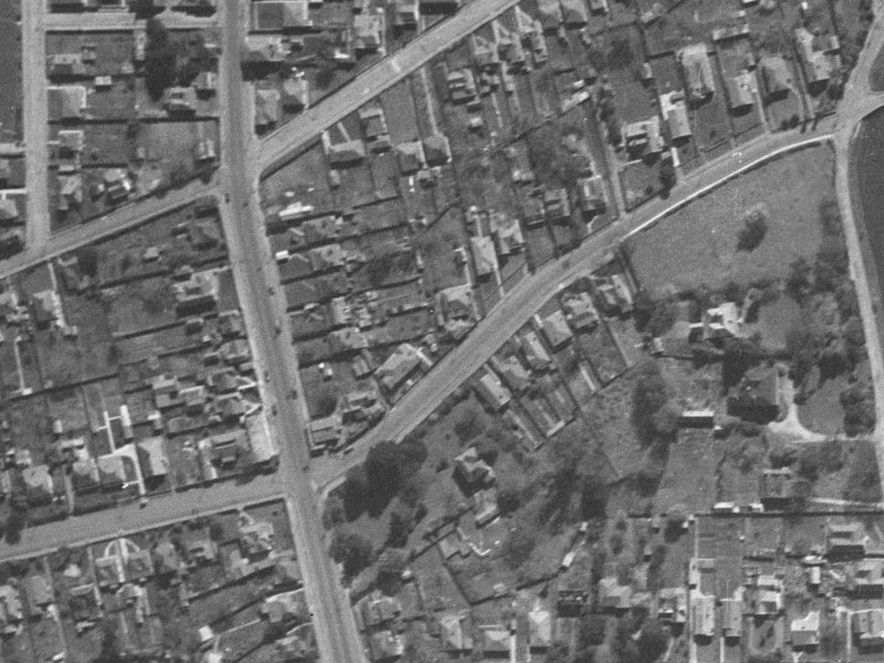 17 Swanns Road from the air, 1940-1944