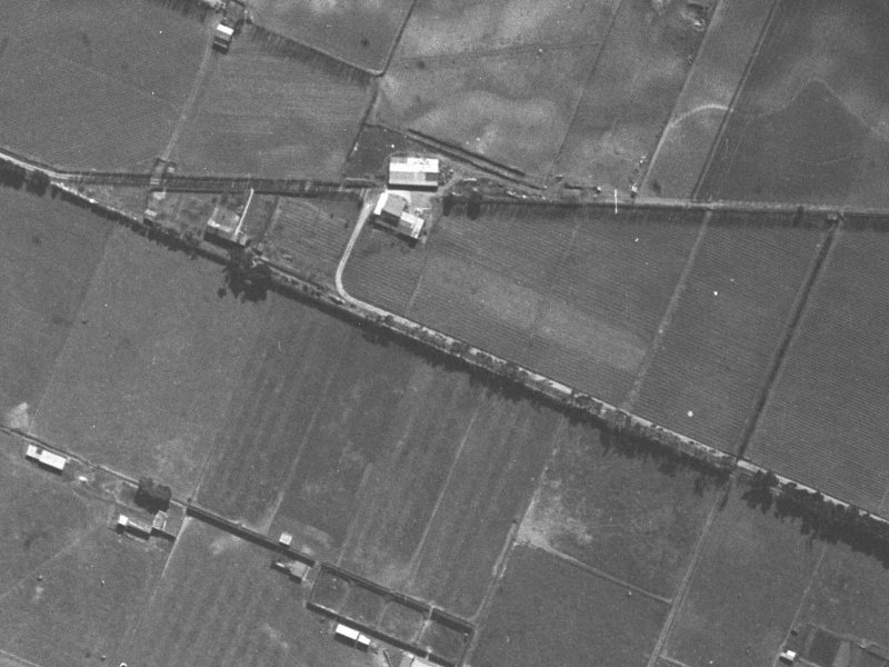 22 Hillcrest Place from the air, 1940-1944