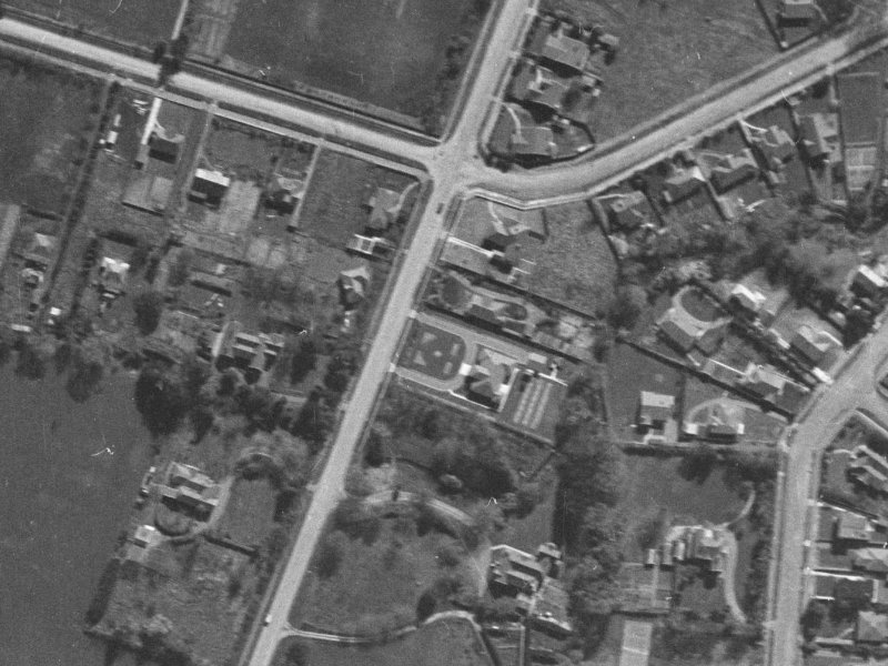 92 Clyde Road from the air, 1940-1944
