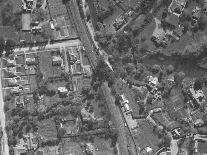 Daresbury Lane from the air, 1940-1944