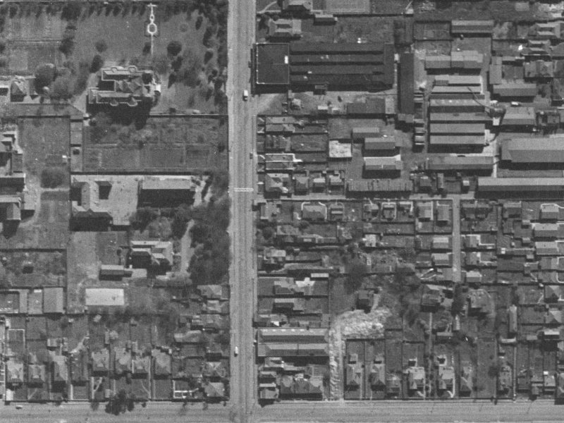 21 Aberdeen Street from the air, 1940-1944