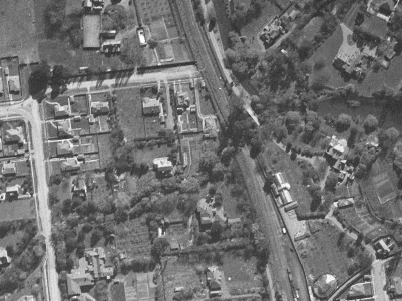 16A Daresbury Lane from the air, 1940-1944