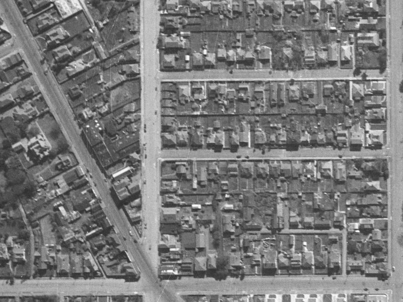 7A Conference Street from the air, 1940-1944