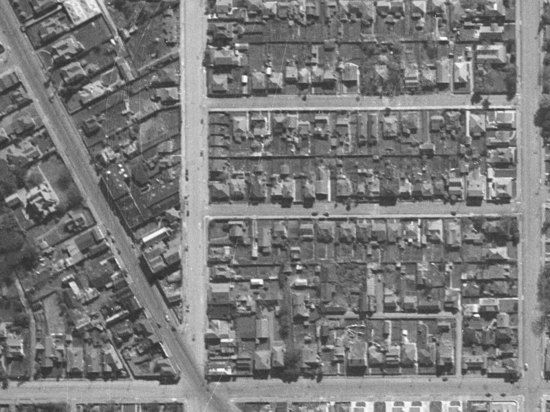 11 Conference Street from the air, 1940-1944