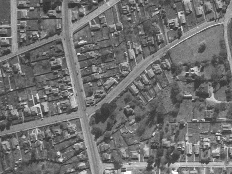 15 Swanns Road from the air, 1940-1944