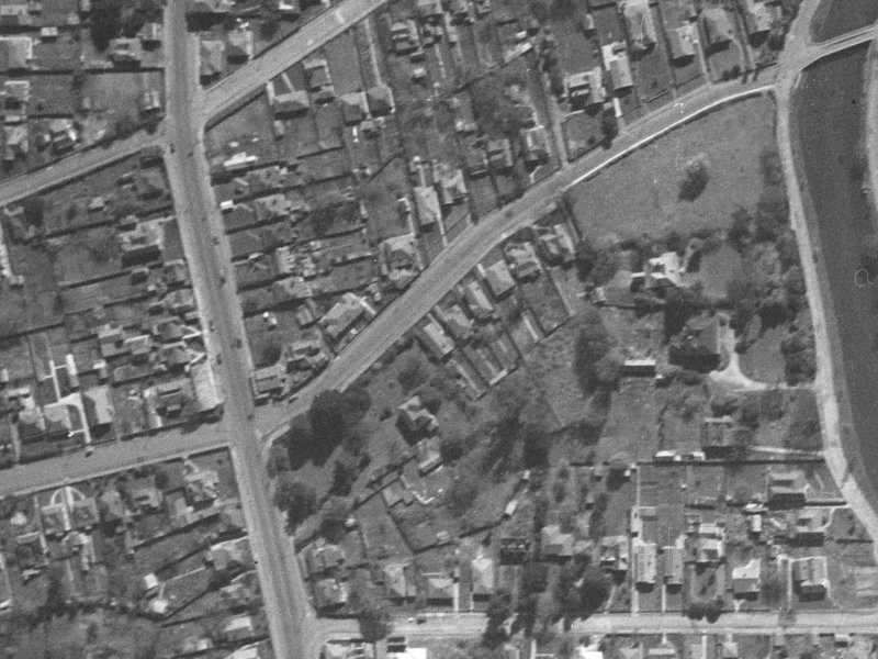20 Swanns Road from the air, 1940-1944