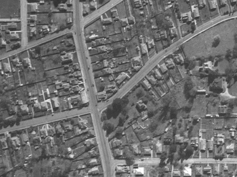 9 Swanns Road from the air, 1940-1944