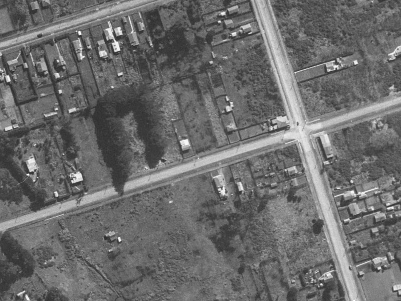 70 Bridge Street from the air, 1940-1944
