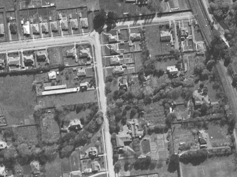 76 Harakeke Street from the air, 1940-1944