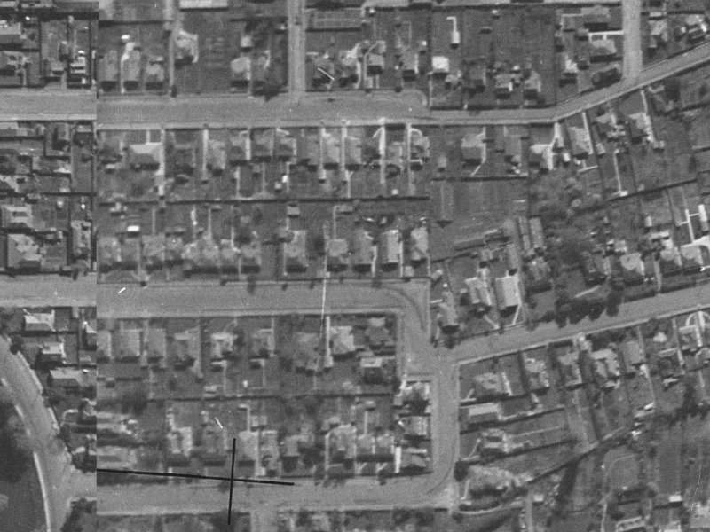 39 Heywood Terrace from the air, 1940-1944