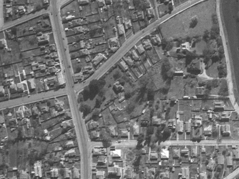 10 Sorensens Place from the air, 1940-1944