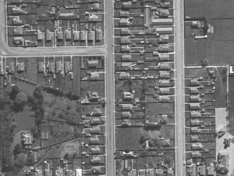 748 Gloucester Street from the air, 1940-1944