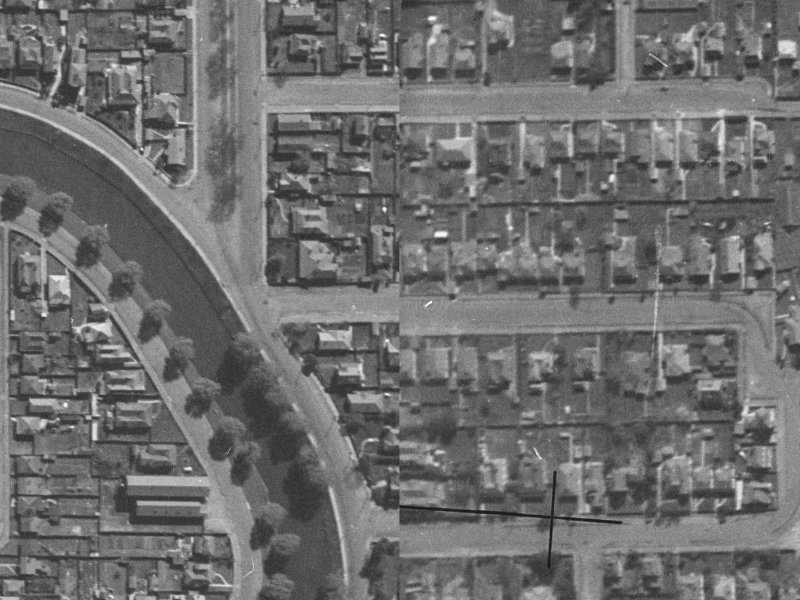 8 Heywood Terrace from the air, 1940-1944