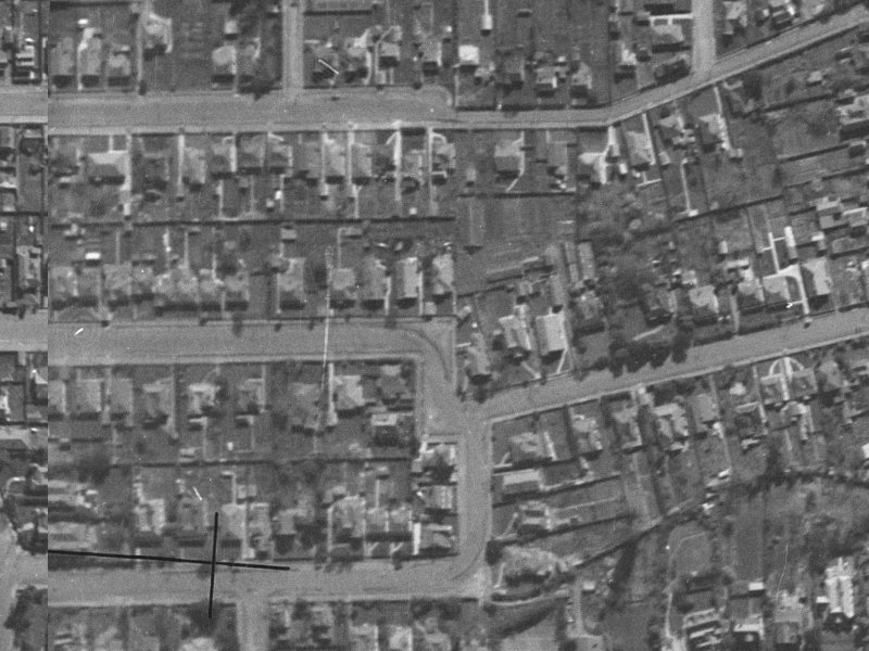 45 Heywood Terrace from the air, 1940-1944