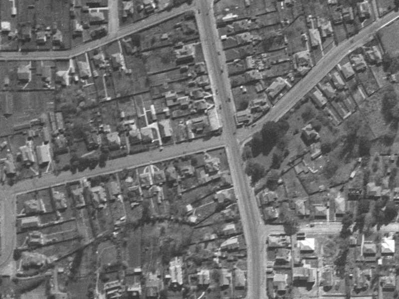 40 Draper Street from the air, 1940-1944