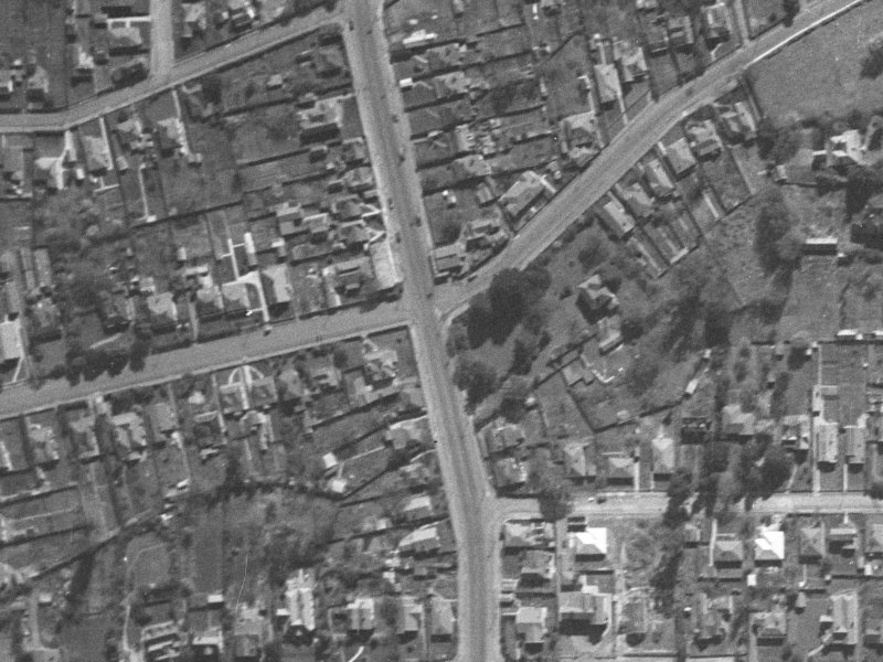 224 Stanmore Road from the air, 1940-1944