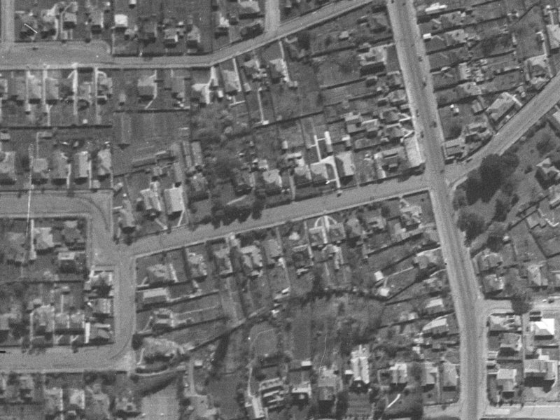 Draper Street from the air, 1940-1944